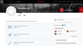 
                            10. [nasimke.ru] music, videos, stats, and photos | Last.fm