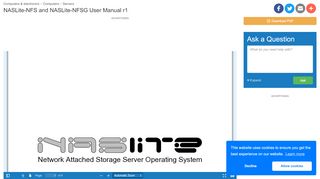 
                            10. NASLite-NFS and NASLite-NFSG User Manual r1 | manualzz.com