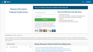 
                            11. Nassau Educators Federal Credit Union (NEFCU): Login, Bill Pay ...