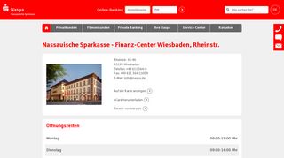 
                            11. Nassauische Sparkasse - Finanz-Center Wiesbaden, Rheinstr. - Naspa