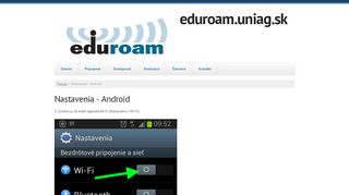 
                            6. Nastavenia - Android | eduroam.uniag.sk