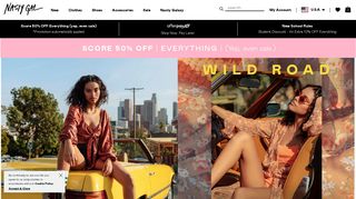 
                            3. Nasty Gal: Women's Online Clothes & Fashion Shopping