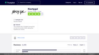 
                            9. Nastygal Reviews | Read Customer Service Reviews of nastygal.com