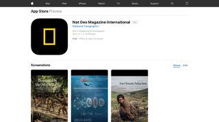 
                            10. Nat Geo Magazine International on the App Store - iTunes - Apple