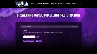 
                            11. natasha | Login - Breakthru Dance Challenge