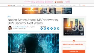 
                            12. Nation-States Attack MSP Networks, DHS Security Alert Warns - SDx