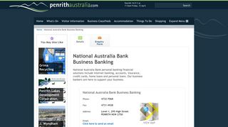 
                            8. National Australia Bank Business Banking | Penrith Australia