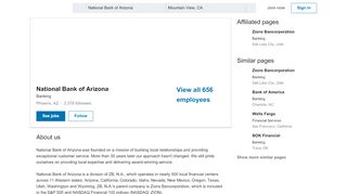 
                            8. National Bank of Arizona | LinkedIn