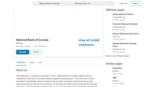 
                            7. National Bank of Canada | LinkedIn
