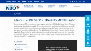 
                            13. National Bank of Oman MarketZone Stock Trading Mobile App
