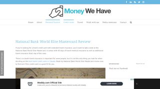 
                            6. National Bank World Elite Mastercard Review - Money We Have