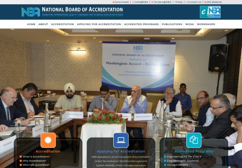 
                            8. National Board of Accreditation