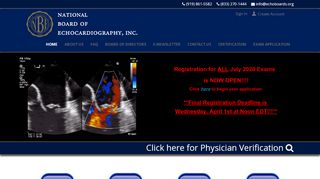 
                            10. National Board of Echocardiography