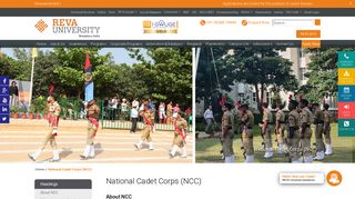 
                            10. National Cadet Corps (NCC) - REVA University