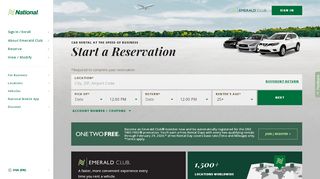 
                            13. National Car Rental: Fast & Convenient Car Rental at 1500+ Locations