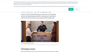 
                            12. National College of Ireland > CAO > Advice for CAO Students | NCI