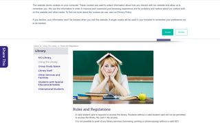 
                            11. National College of Ireland > Library > Using the Library > Rules ... - NCI