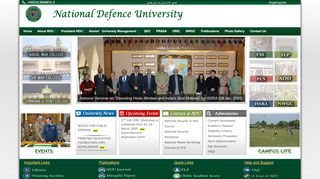 
                            2. National Defence University, Islamabad