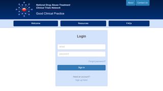 
                            2. National Drug Abuse Treatment Clinical Trials Network - NIDA GCP