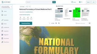 
                            12. National Formulary of Unani Medicine Part I - Scribd