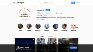 
                            7. National Geographic (@natgeo) • Instagram photos and videos