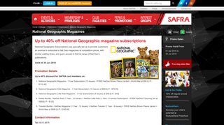 
                            8. National Geographic Magazines - Safra