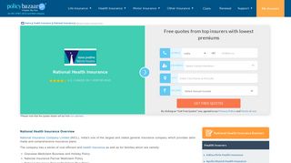 
                            7. National Health Insurance: Online Mediclaim Policy Renewal & Reviews