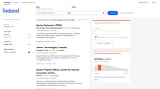 
                            5. National Health Laboratory Jobs - February 2019 | Indeed.co.za