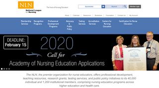 
                            12. National League for Nursing - Membership Association for Nurse ...