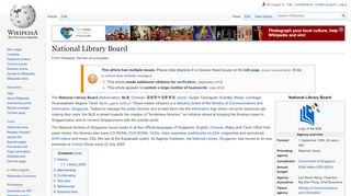 
                            13. National Library Board - Wikipedia