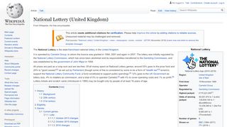 
                            13. National Lottery (United Kingdom) - Wikipedia