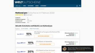 
                            9. National pen Gutschein Februar 2019 • Geprüfte Gutscheincodes bei ...