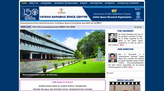 
                            12. National Remote Sensing Centre (NRSC) - VSSC