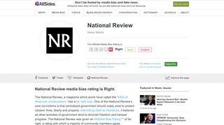 
                            5. National Review Media Bias | AllSides