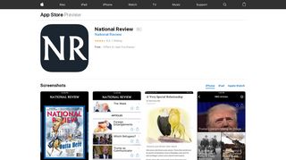 
                            2. National Review on the App Store - iTunes - Apple