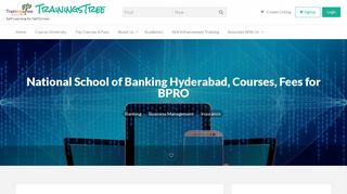 
                            10. National School of Banking Hyderabad, Courses, Fees for BPRO ...