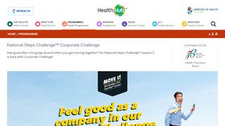 
                            6. National Steps Challenge™: Corporate Challenge - HealthHub