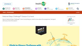 
                            4. National Steps Challenge™ Season 4 is here! - HealthHub