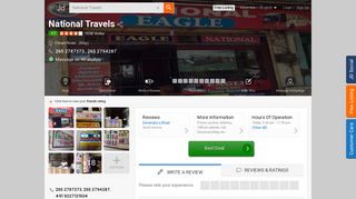 
                            11. National Travels, Chhani Road - Eagle Travel Agency - Travel Agents ...