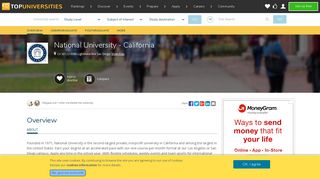
                            9. National University - California | Top Universities