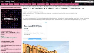 
                            8. NATIONAL VICTOR PUBLIC SCHOOL I.P.EXTENSION PATPAR ...