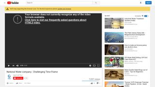 
                            7. National Water company : Challenging Time Frame - YouTube