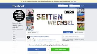 
                            9. Nationale Anti Doping Agentur (NADA) - Posts | Facebook