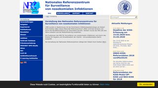 
                            5. Nationales Referenzzentrum für Surveillance von nosokomialen ...