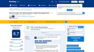 
                            2. Nationalpark Lodge Grossglockner - Booking.com