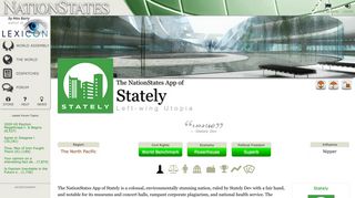 
                            8. NationStates | The NationStates App of Stately
