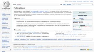 
                            11. NationStates - Wikipedia, la enciclopedia libre