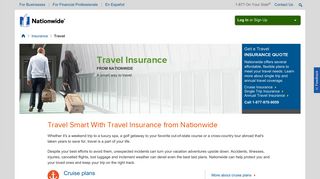 
                            8. Nationwide Travel Insurance Plans | Nationwide.com