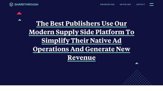 
                            10. Native Advertising For Publishers - Sharethrough