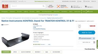 
                            6. Native Instruments KONTROL Stand For TRAKTOR KONTROL X1 ...